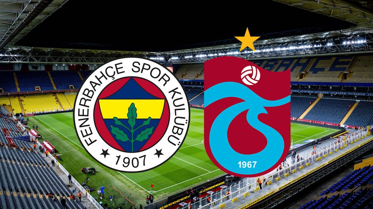 FENERBAHÇE-TRABZONSPOR Derbisinde Muhtemel 11’ler Belli Oldu Derbi Hangi Kanalda?