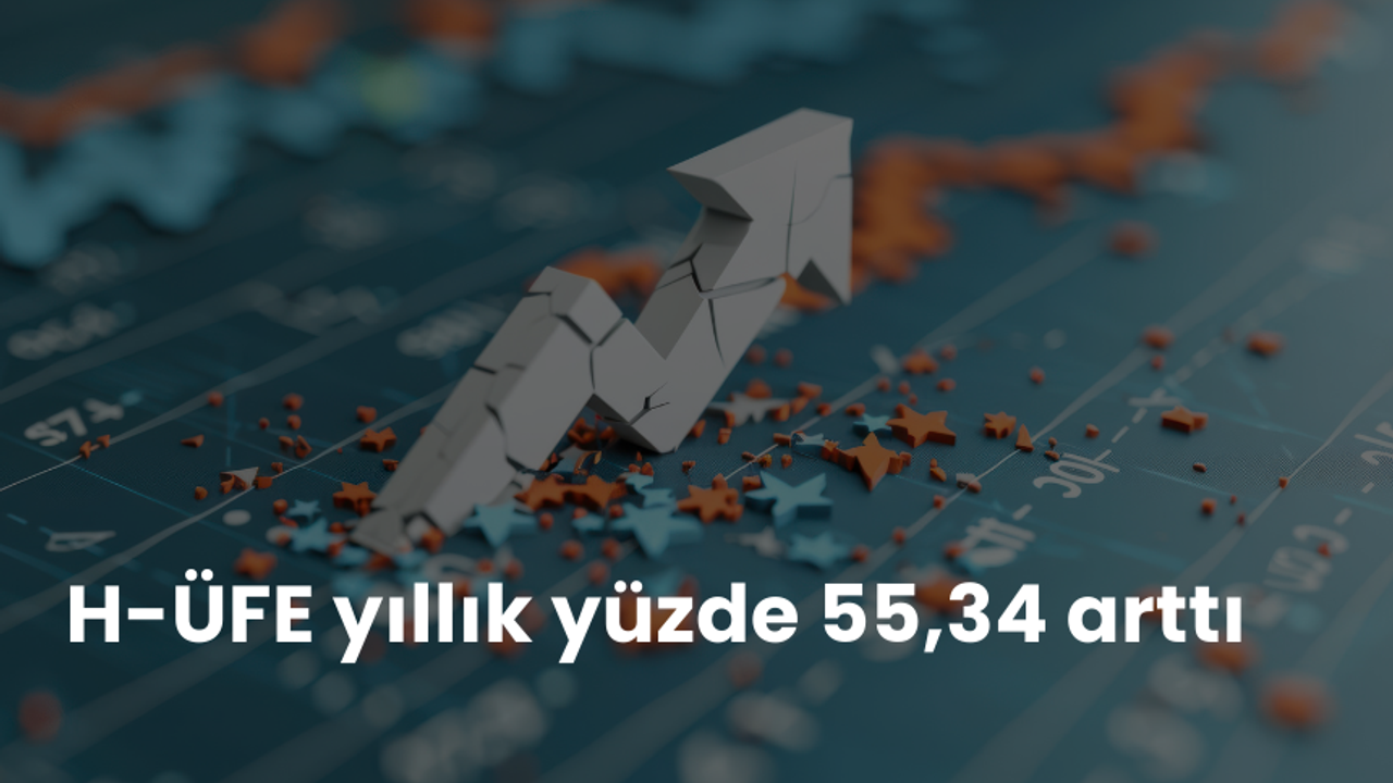 Ekonomide Şok! H-ÜFE Yıllık Yüzde 55,34 Artış Gösterdi!