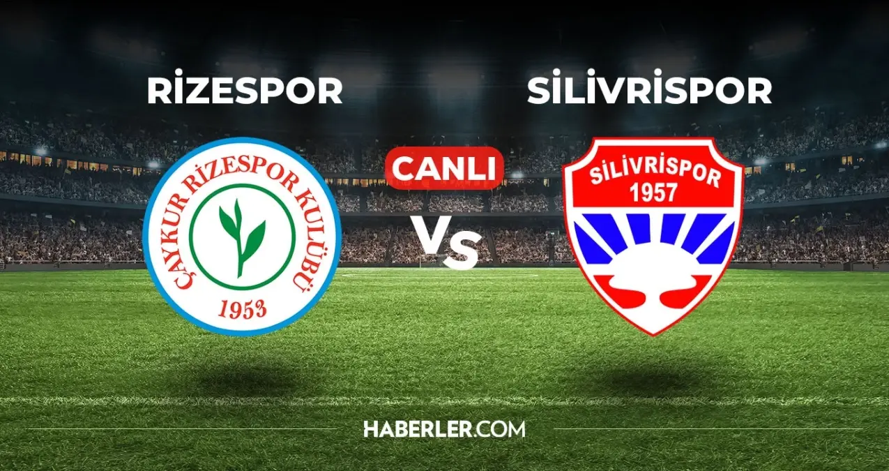 Rizespor Silivrispor CANLI izle! (ŞİFRESİZ) Rizespor Silivrispor maçı hangi kanalda, canlı yayın nerede ve nasıl izlenir?