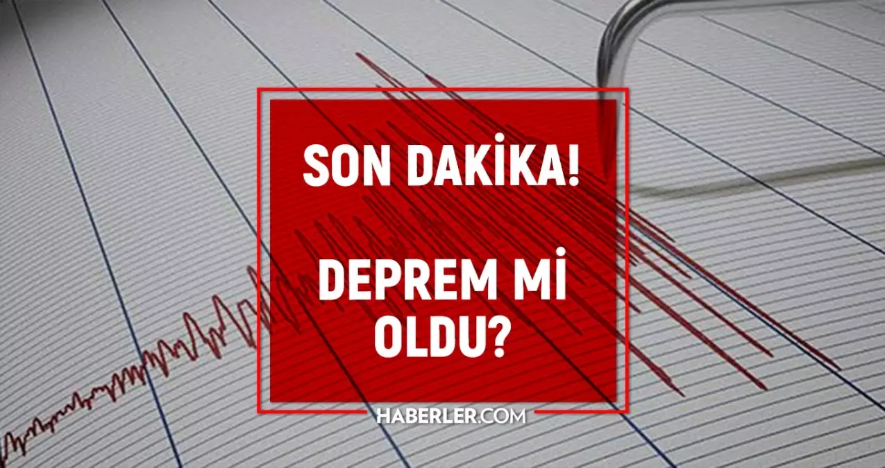 Son Depremler! Bugün İstanbul’da deprem mi oldu? 5 Aralık AFAD ve Kandilli deprem listesi! 5 Aralık Ankara’da, İzmir’de deprem mi oldu?